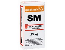 quick-mix SM 101/15, Sichtmauermörtel